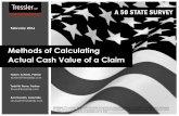 Methods of Calculating Actual Cash Value of a Claim