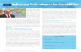 Delivering Technologies for Capabilities