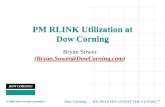 PM RLINK Utilization at Dow Corning