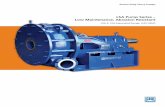 LSA Pump Series – Low Maintenance, Abrasion Resistant