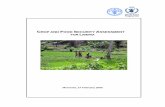 CROP AND FOOD SECURITY ASSESSMENT FOR LIBERIA