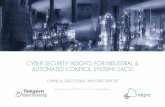 CYBER SECURITY INSIGHTS FOR INDUSTRIAL & AUTOMATED …