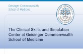 The Clinical Skills and Simulation Center at Geisinger ...