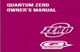 Quantum Zero owner’s Manual
