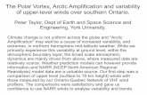 The Polar Vortex, Arctic Amplification and variability of ...