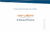 ClearPass Deployment-Guide Hardening Guide v2018-07