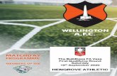 HENGROVE ATHLETIC - Wellington AFC