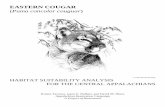 Eastern Cougar Habitat Suitability Analysis - Wild Virginia