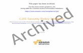 ARCHIVED: CJIS Security Policy Template