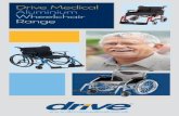 Drive Medical Aluminium Wheelchair Range