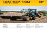 Large Specalog for 906M, 907M, 908M Compact Wheel Loaders ...