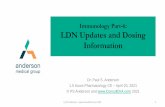 Immunology Part-6: LDN Updates and Dosing Information