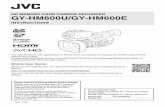 GY-HM600U Instruction Manual - JVC