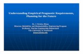 Understanding Empirical Prognostic Requirements, Planning ...