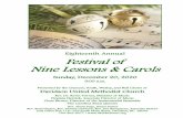 Festival of Nine Lessons & Carols