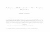 A Subspace Method for Space Time Adaptive Processing