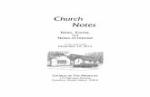 Church Notes - apostlesri.org