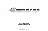 hire catalogue September 2018 - Caterall || Home