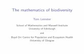 Tom Leinster - maths.ed.ac.uk