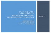 Plymouth university Researcher-in-Residence project