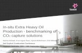 In-situ oil sands production - benchmarking of CO2 capture ...