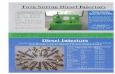 Twin Spring Diesel Injectors - Yellow pages
