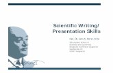 Scientific Writing/ Presentation Skills