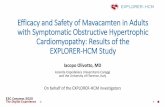 Efficacy and Safety of Mavacamten in Adults with ...