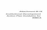 Attachment III-18 Institutional Development Action Plan ...