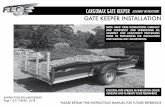 CARGOMAX GATE KEEPER ASSEMBLY INSTRUCTIONS GATE …
