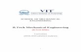 B.Tech Mechanical Engineering - VIT
