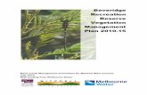 Beveridge Spring Vegetation Management Plan