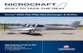 Cirrus SR22 FAA-PMA Heat Exchanger & Muffler