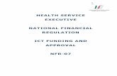 NFR 7 ICT Funding and Approval - Health Service Executive
