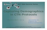 Capturing Demographics in CTN Protocols