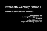Twentieth-Century Fiction I