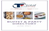 BUFFET & PARTY DIRECTORY