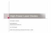 High-Power Laser Diodes