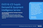 OLED & LCD Supply Demand & Equipment Intelligence Service