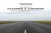 THE ROAD TO CLEANER & CHEAPER - Consumer Watchdog