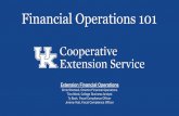 Financial Operations 101 - cafebusinesscenter.ca.uky.edu
