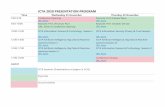 ICTA 2020 PRESENTATION PROGRAM - ictafutminna.com.ng