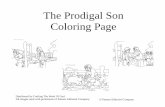 The Prodigal Son Coloring Page