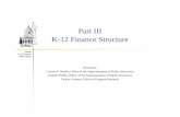 Part III K-12 Finance Structure - Wa
