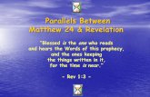 Parallels Between Matthew 24 & Revelation