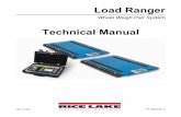 Load Ranger Wheel Weigh Pad System Technical Manual