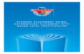 STUDENT PLACEMENT GUIDE - Scholastic Education Product Support