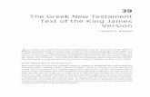 The Greek New Testament Text of the King James Version