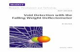 Void Detection with the Falling Weight Deflectometer