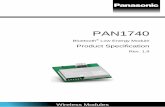 PAN1740 - PSD API